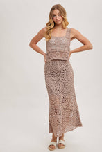 Load image into Gallery viewer, Bring the Spring Crochet Skirt with Lining