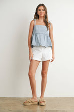 Load image into Gallery viewer, Stop and Stare - Denim Top