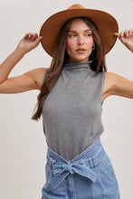 Load image into Gallery viewer, Tangled Heart Strings - Sleeveless Mock Neck Sweater