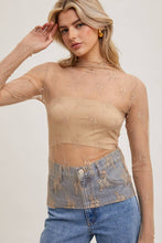 Load image into Gallery viewer, South Side of Heaven Lace Layering Top