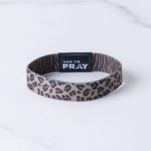 Load image into Gallery viewer, Tap To Pray™ Wristbands - Safari Leopard