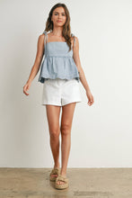 Load image into Gallery viewer, Stop and Stare - Denim Top