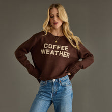 Load image into Gallery viewer, Coffee Weather Sweater