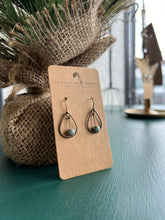 Load image into Gallery viewer, Jasper Bean Tear Drop Earrings