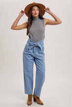 Load image into Gallery viewer, Tangled Heart Strings - Sleeveless Mock Neck Sweater