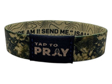 Load image into Gallery viewer, Tap To Pray™ Wristbands - Valor Camo & Isaiah 6:8