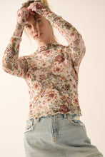 Load image into Gallery viewer, Bring Me Flowers - Mesh Shirt