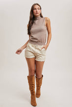 Load image into Gallery viewer, Tangled Heart Strings - Sleeveless Mock Neck Sweater