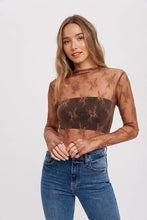 Load image into Gallery viewer, South Side of Heaven Lace Layering Top