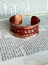 Load image into Gallery viewer, God Bless The Girls Etched Copper Bracelet