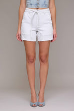 Load image into Gallery viewer, Stayin On Track - White Shorts
