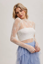 Load image into Gallery viewer, South Side of Heaven Lace Layering Top