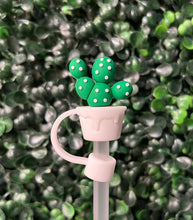 Load image into Gallery viewer, Cactus Large Straw Toppers