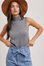 Load image into Gallery viewer, Tangled Heart Strings - Sleeveless Mock Neck Sweater