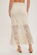 Load image into Gallery viewer, Bring the Spring Crochet Skirt with Lining