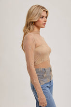 Load image into Gallery viewer, South Side of Heaven Lace Layering Top