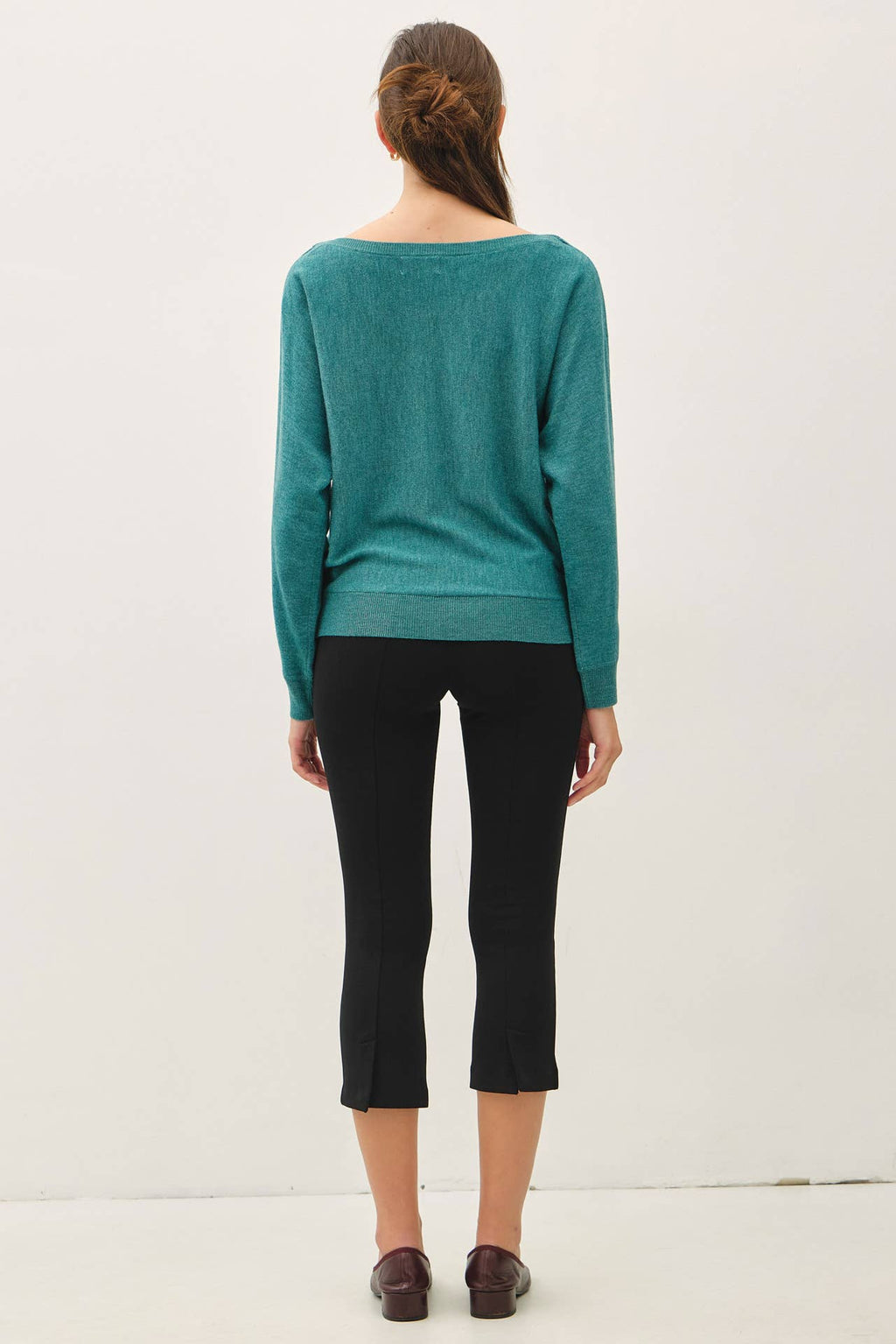 Grace- Boat Neck Fine Sweater