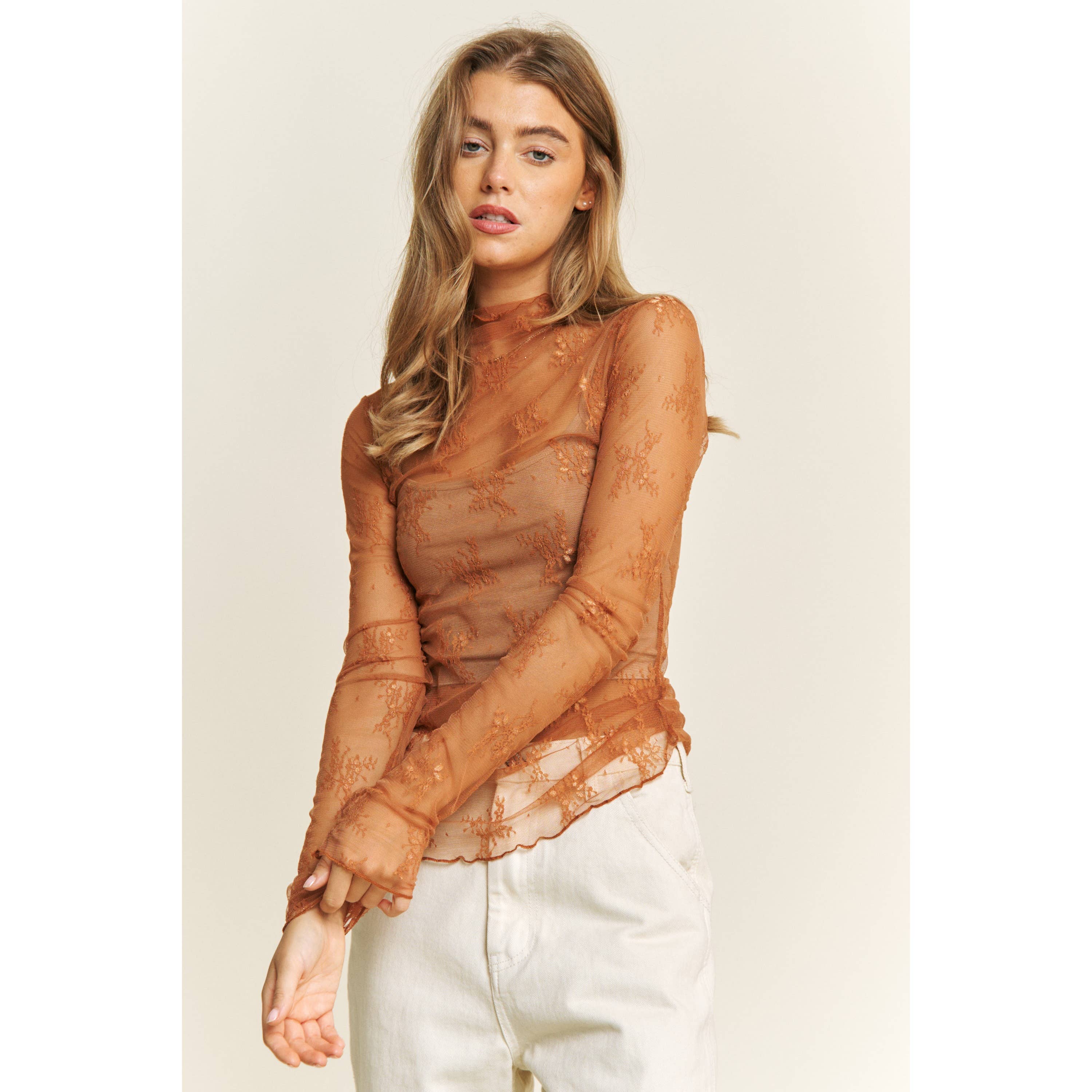 South Side of Heaven Lace Layering Top