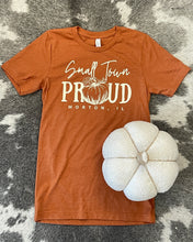 Load image into Gallery viewer, Small Town Proud Pumpkin Tee
