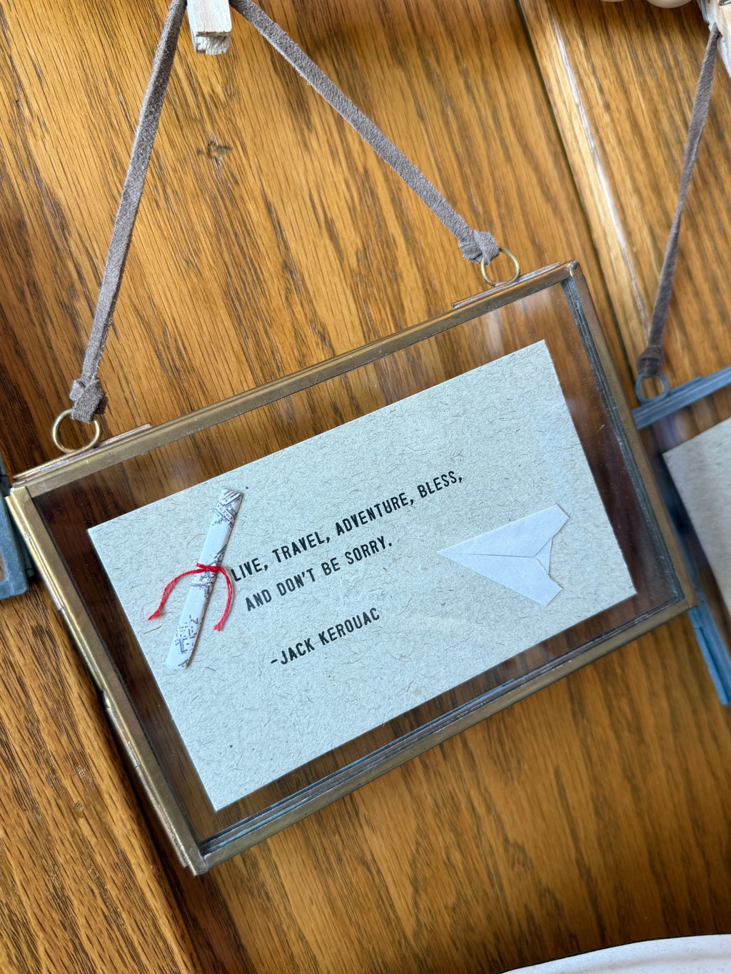 Gathered Thoughts 6x4 Horizontal Hanging Frame