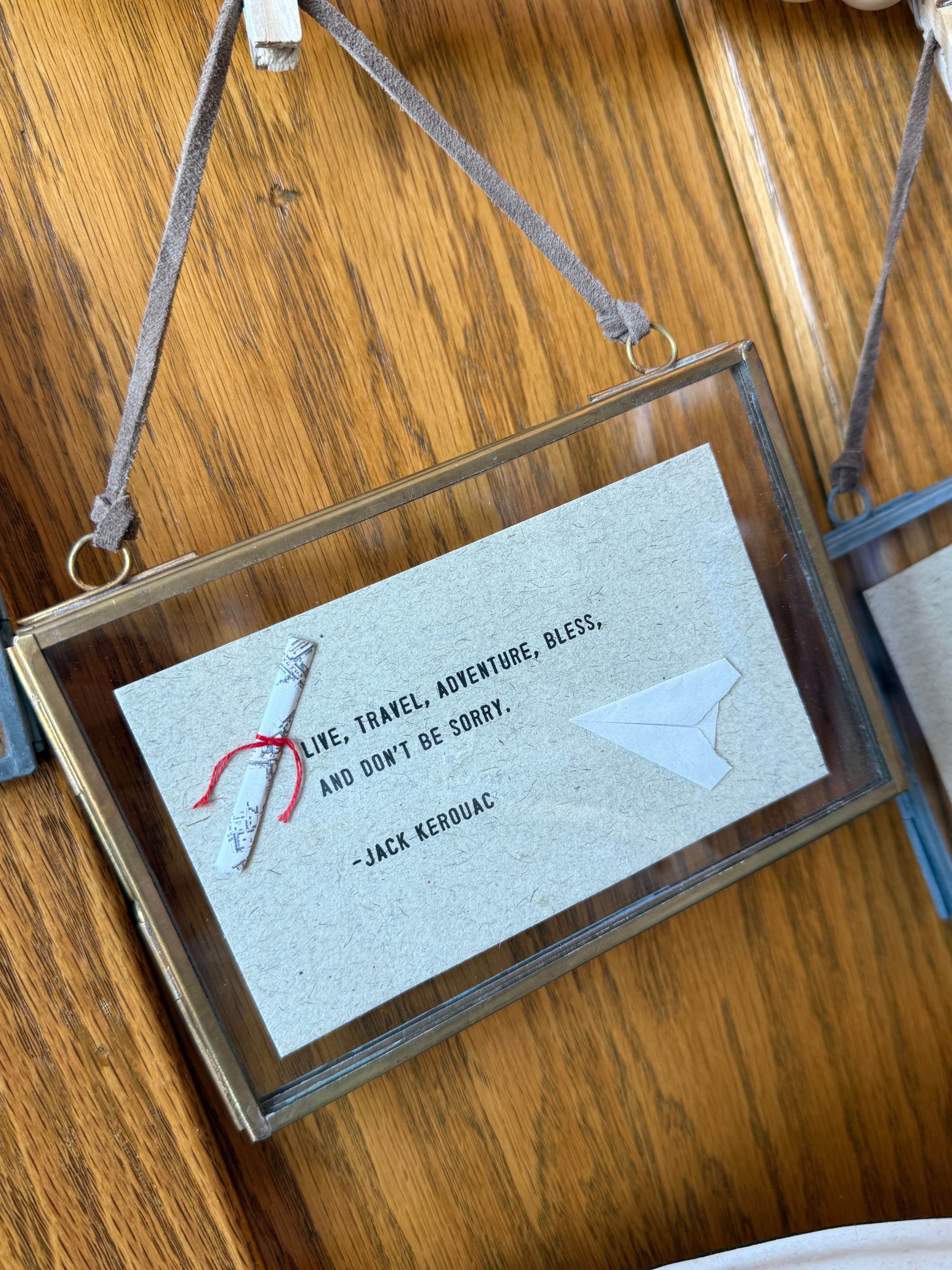 Gathered Thoughts 6x4 Horizontal Hanging Frame