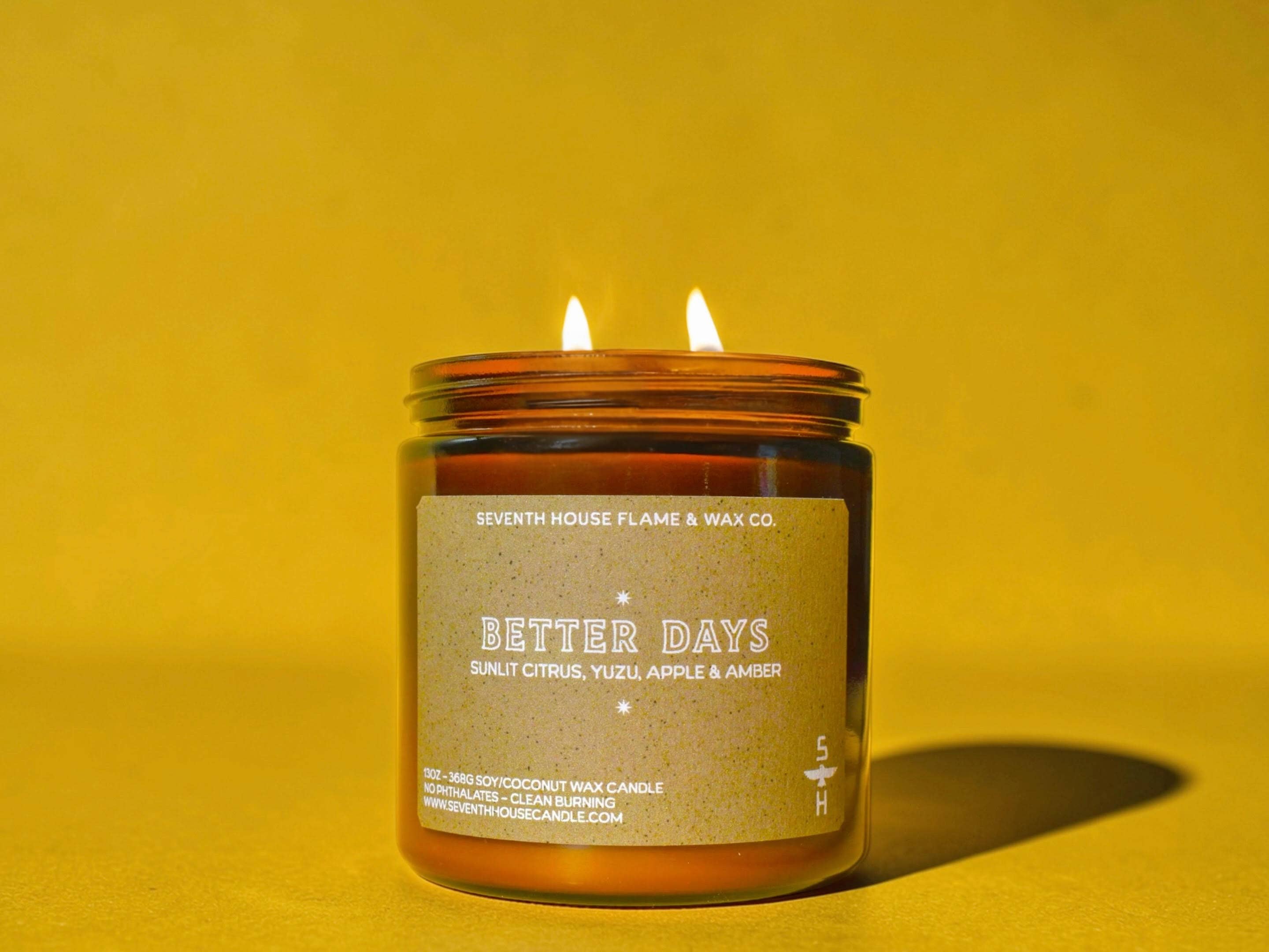 BETTER DAYS - Sunlit Citrus, Apple & Amber Candle