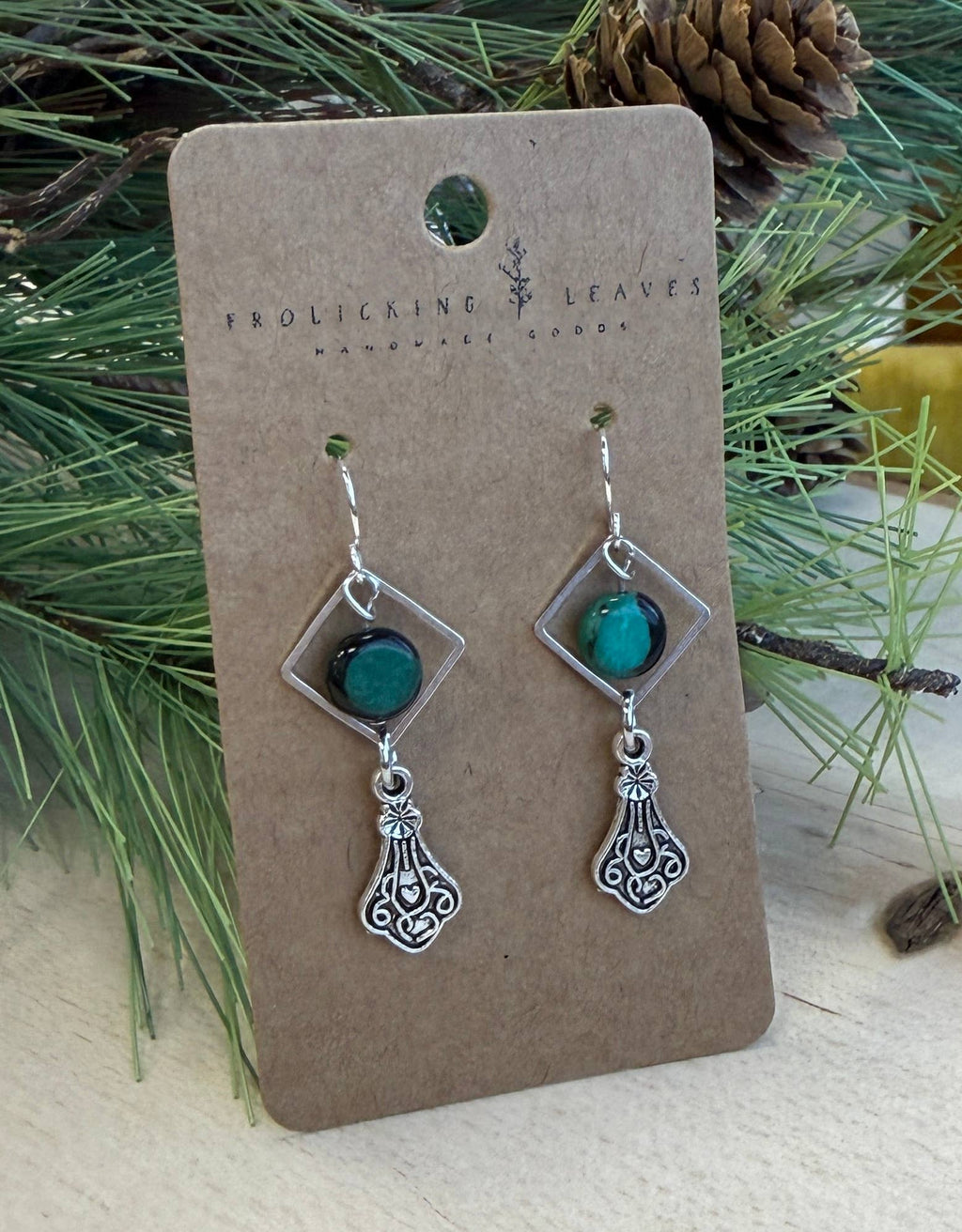 If I Die Young- Vintage Drop Earrings
