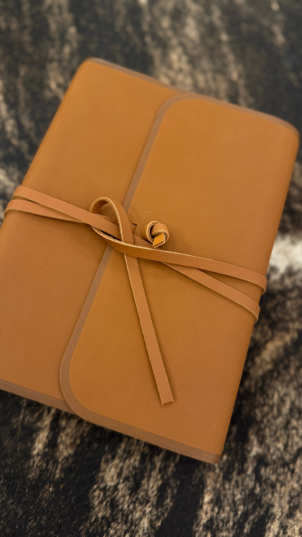 Journaling Bible with Tie Strap