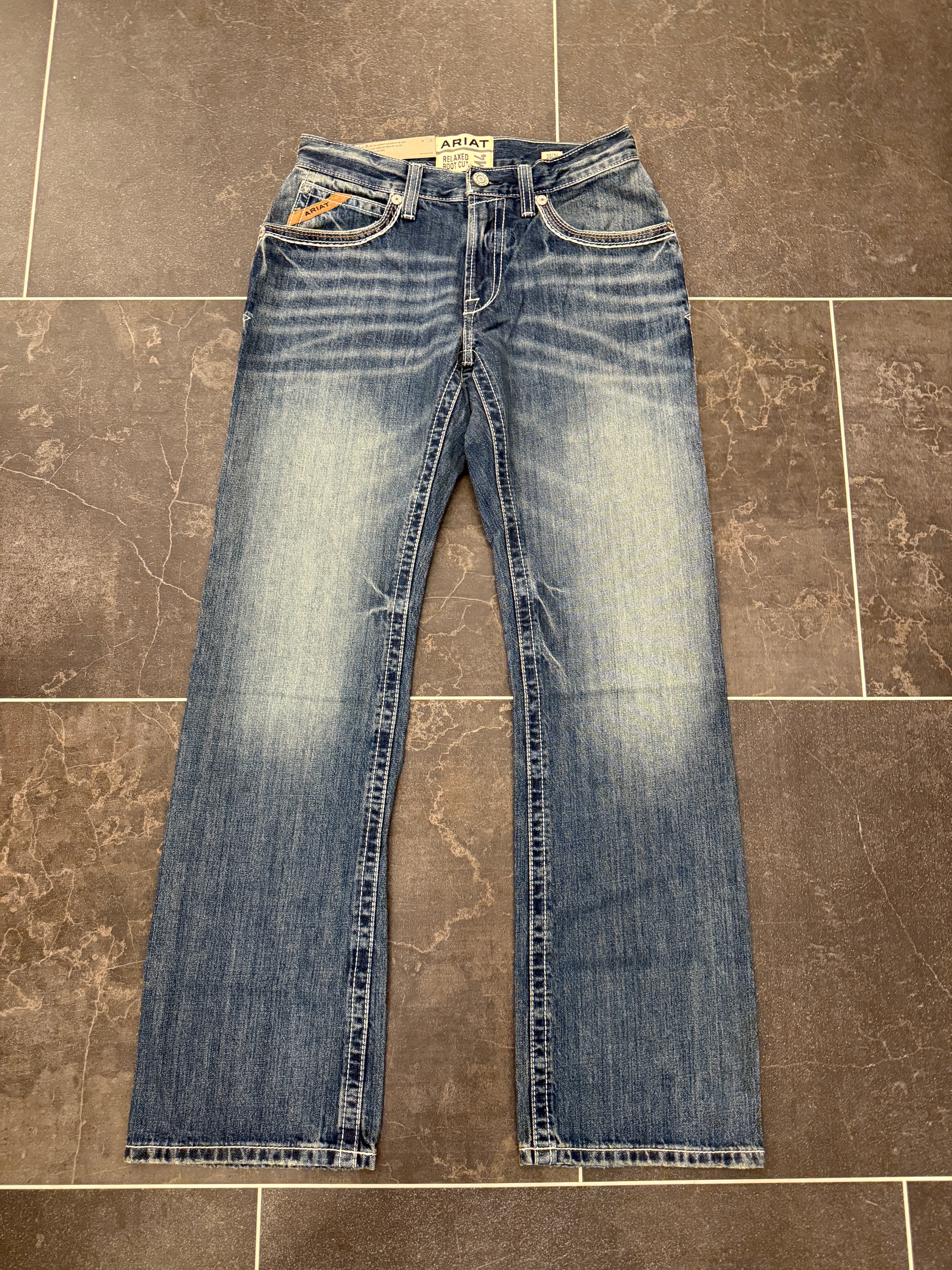 Ariat Men’s M4 Coltrane Durango Straight Leg Jeans