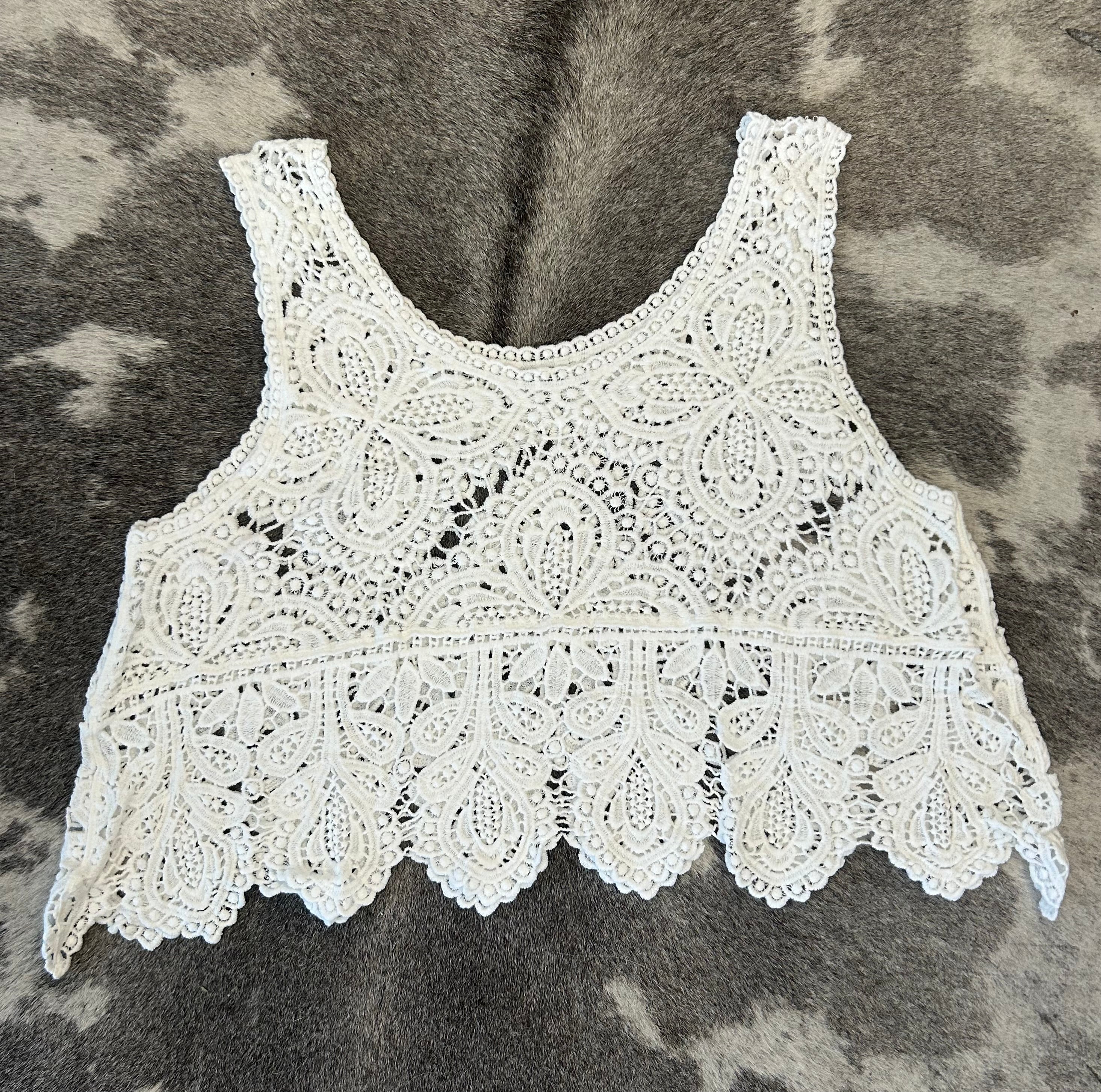 She’s a Keeper - Lace Tank Top
