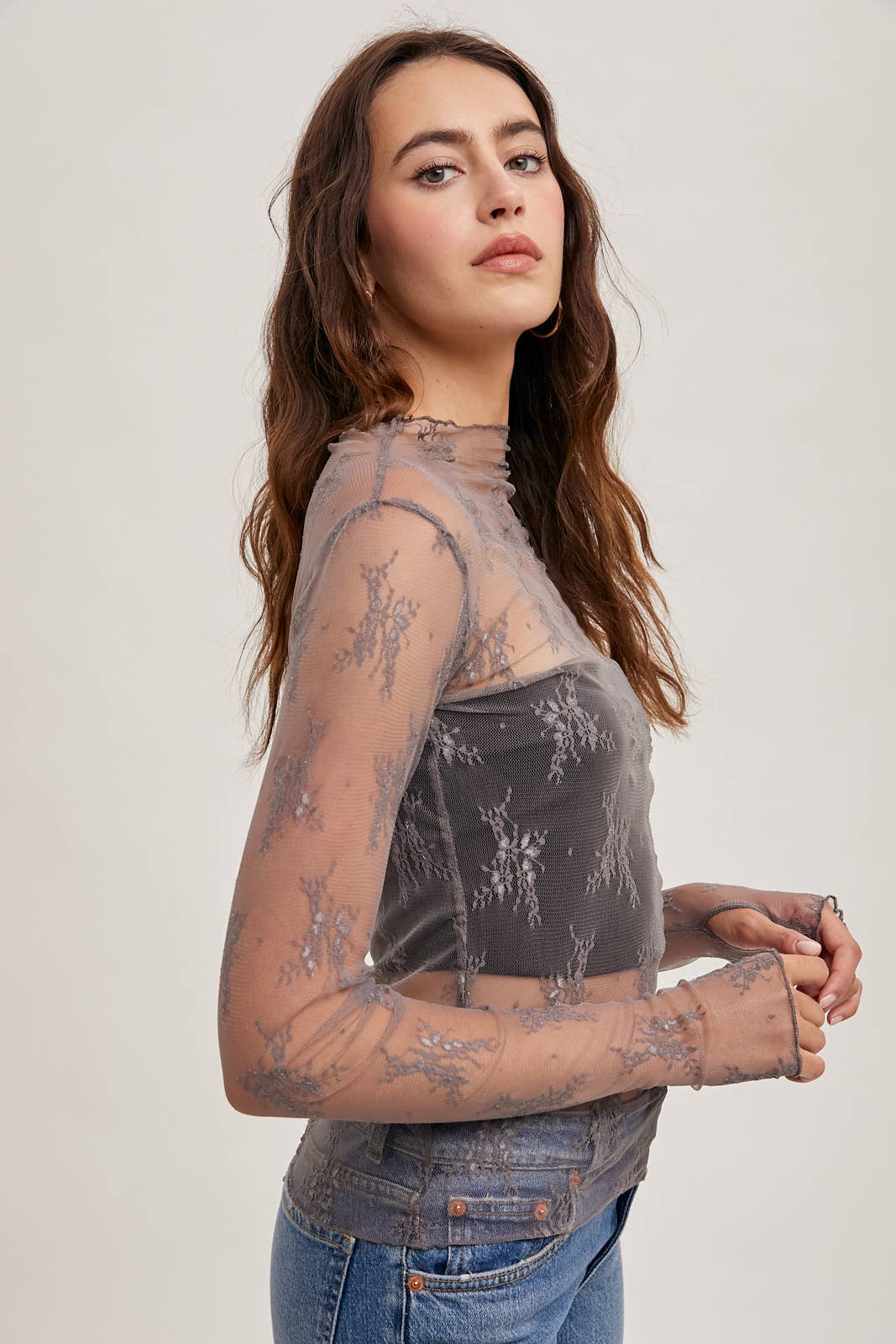 South Side of Heaven Lace Layering Top