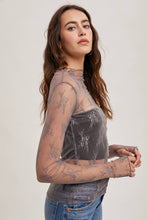 Load image into Gallery viewer, South Side of Heaven Lace Layering Top
