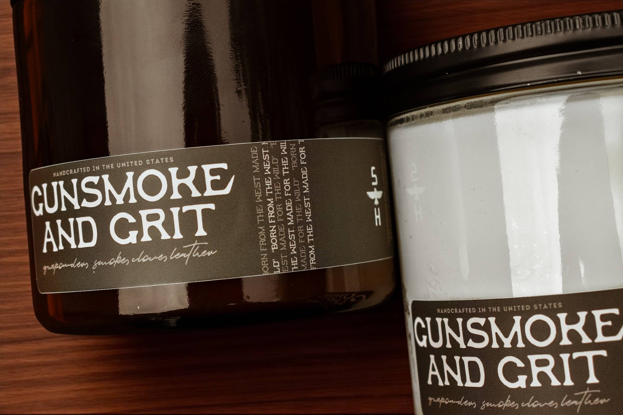 Gunsmoke & Grit - Gunpowder & Clove Candle