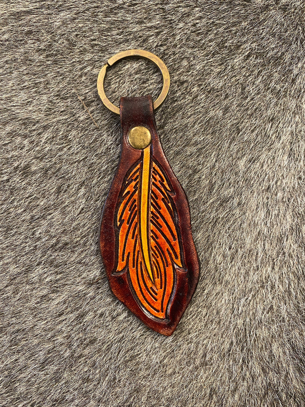 Feather Keychain