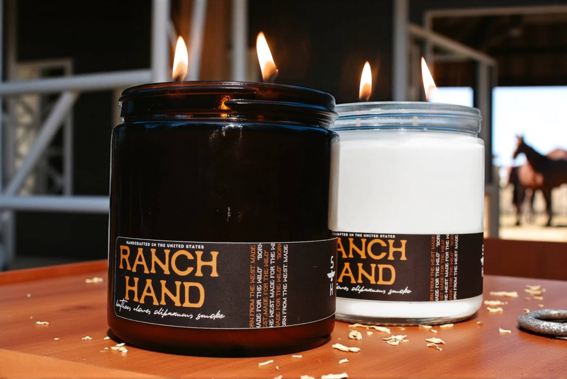 Ranch Hand - Clove & Leather Candle
