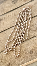 God Made Girls- Small Pearl Necklace