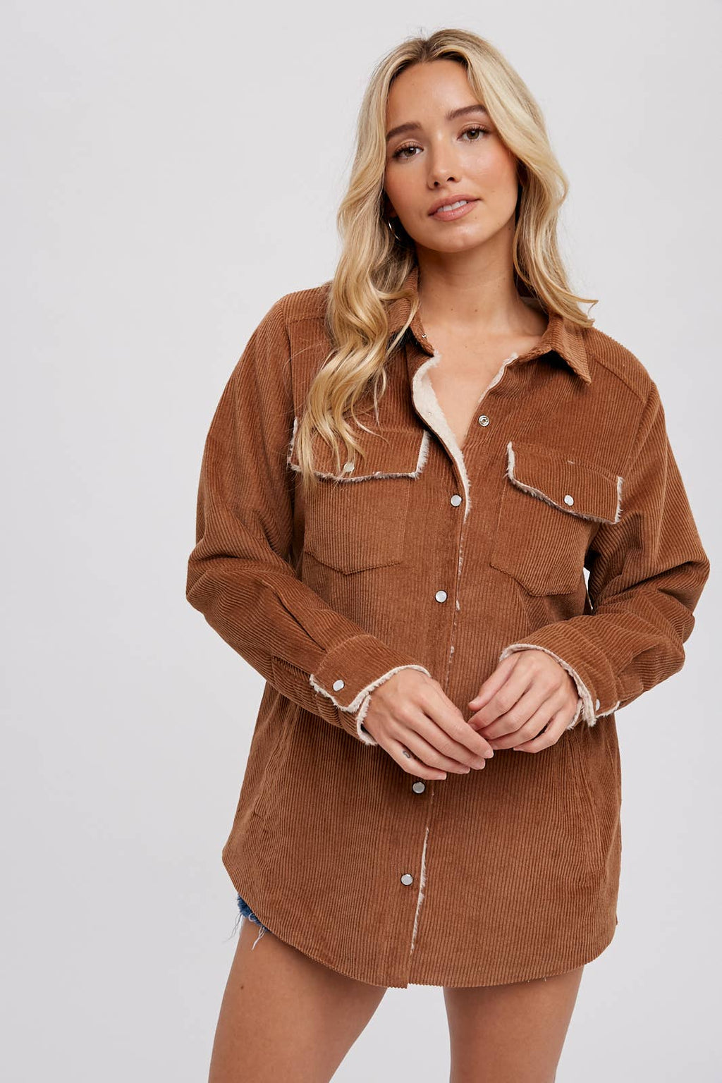 Hawk is Out Sherpa Lined Jacket