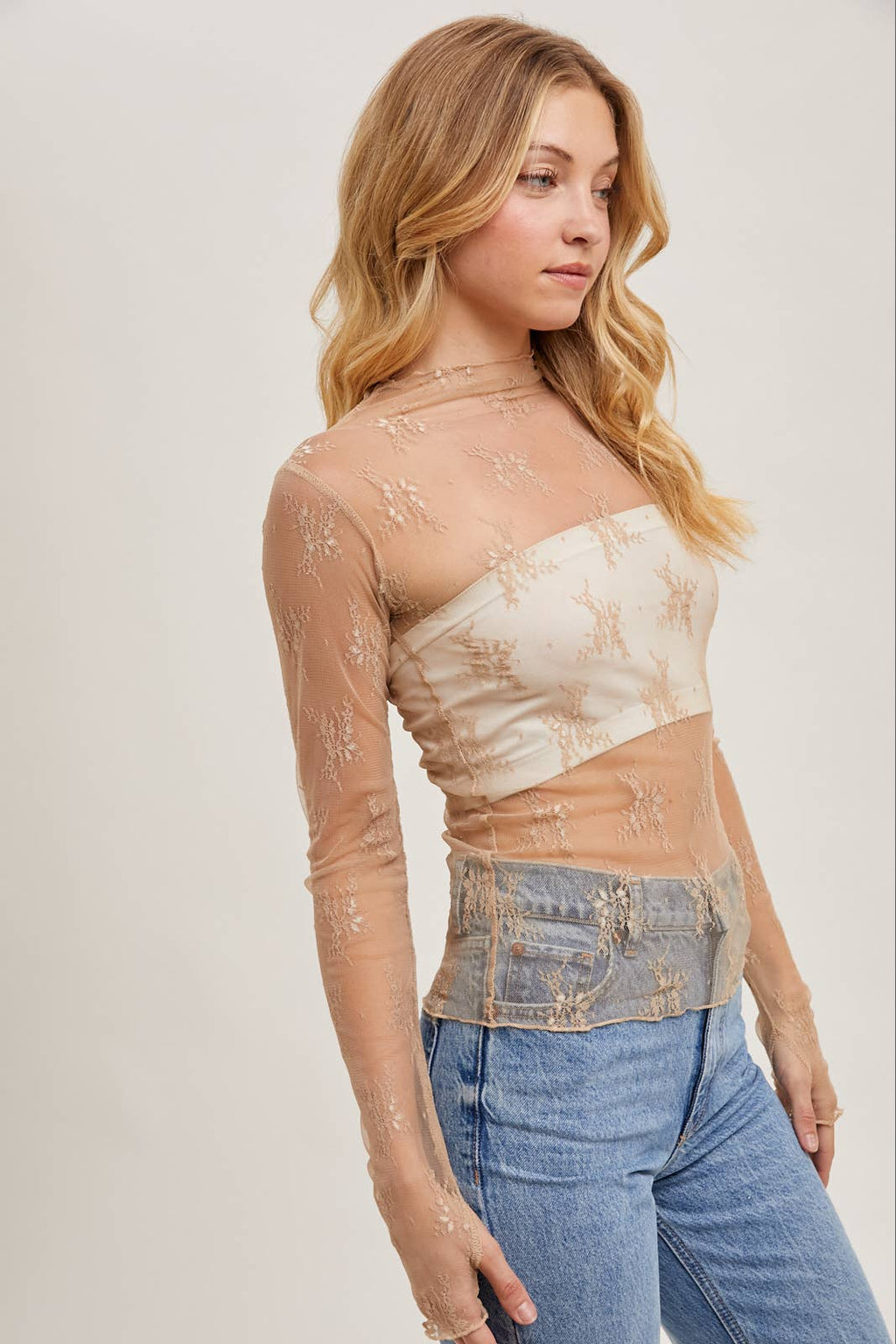 South Side of Heaven Lace Layering Top