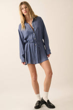 Load image into Gallery viewer, Button Up Babe - Romper
