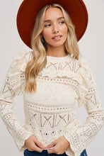 Load image into Gallery viewer, Gospel Truth Crochet and Lace Top
