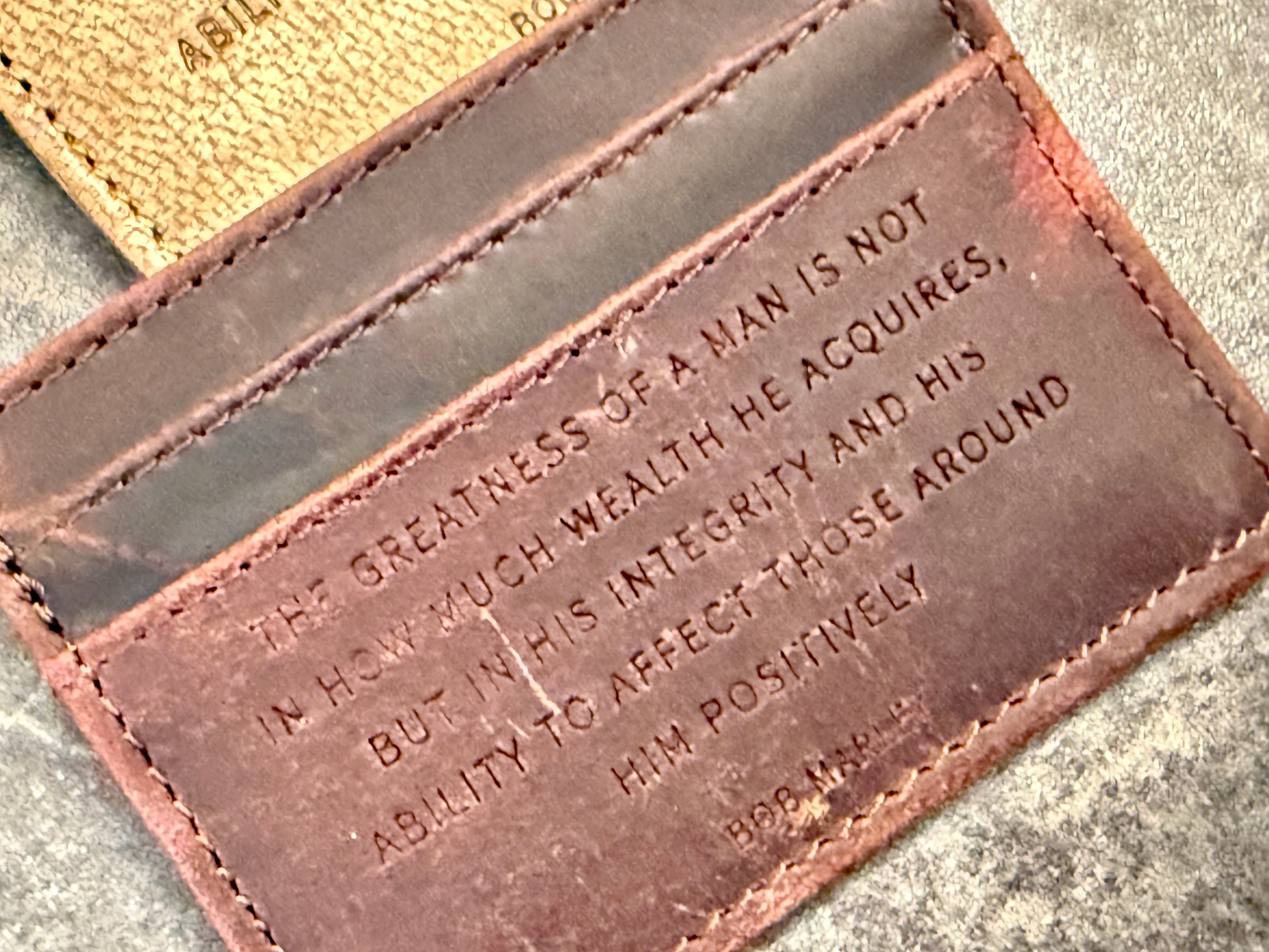 A Gentleman’s Wallet