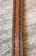 Load image into Gallery viewer, Barbed Hand Tooled Leather Belt
