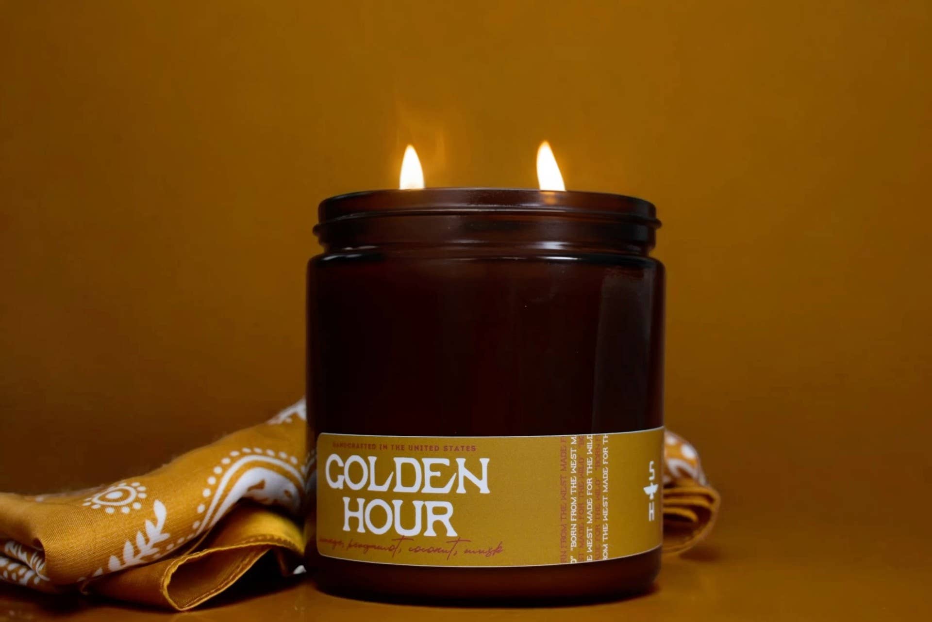 GOLDEN HOUR - Orange, Bergamot, Coconut Candle