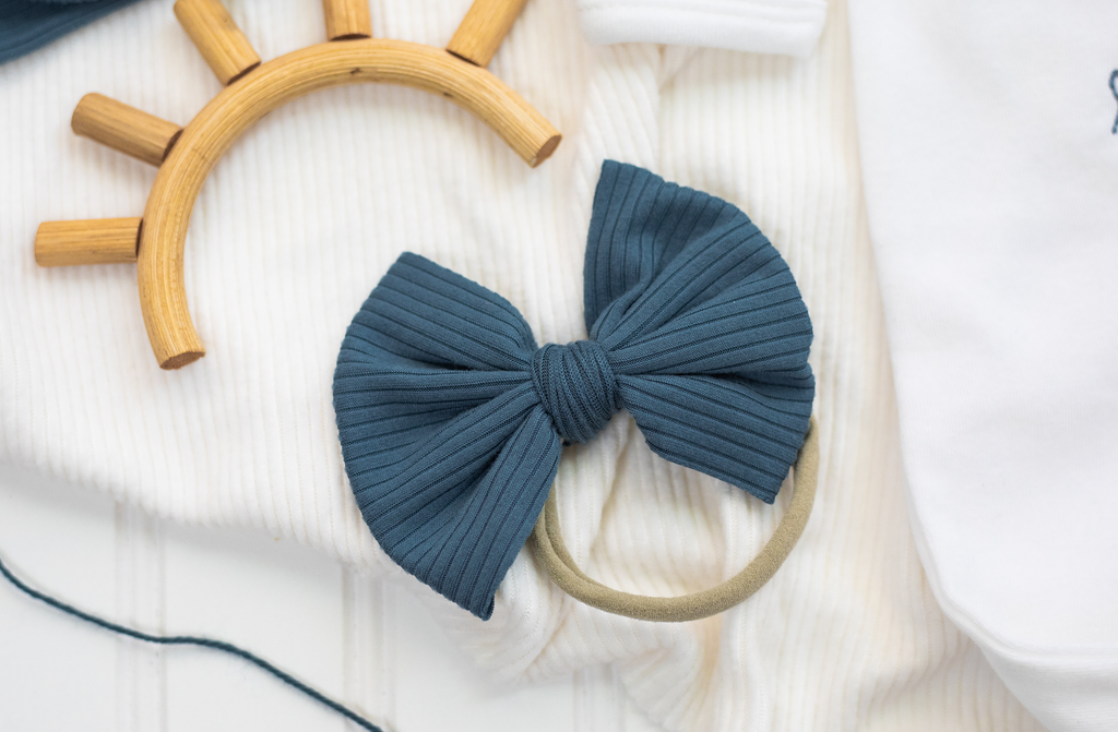 Heaven Sent Blue - Onesie Set