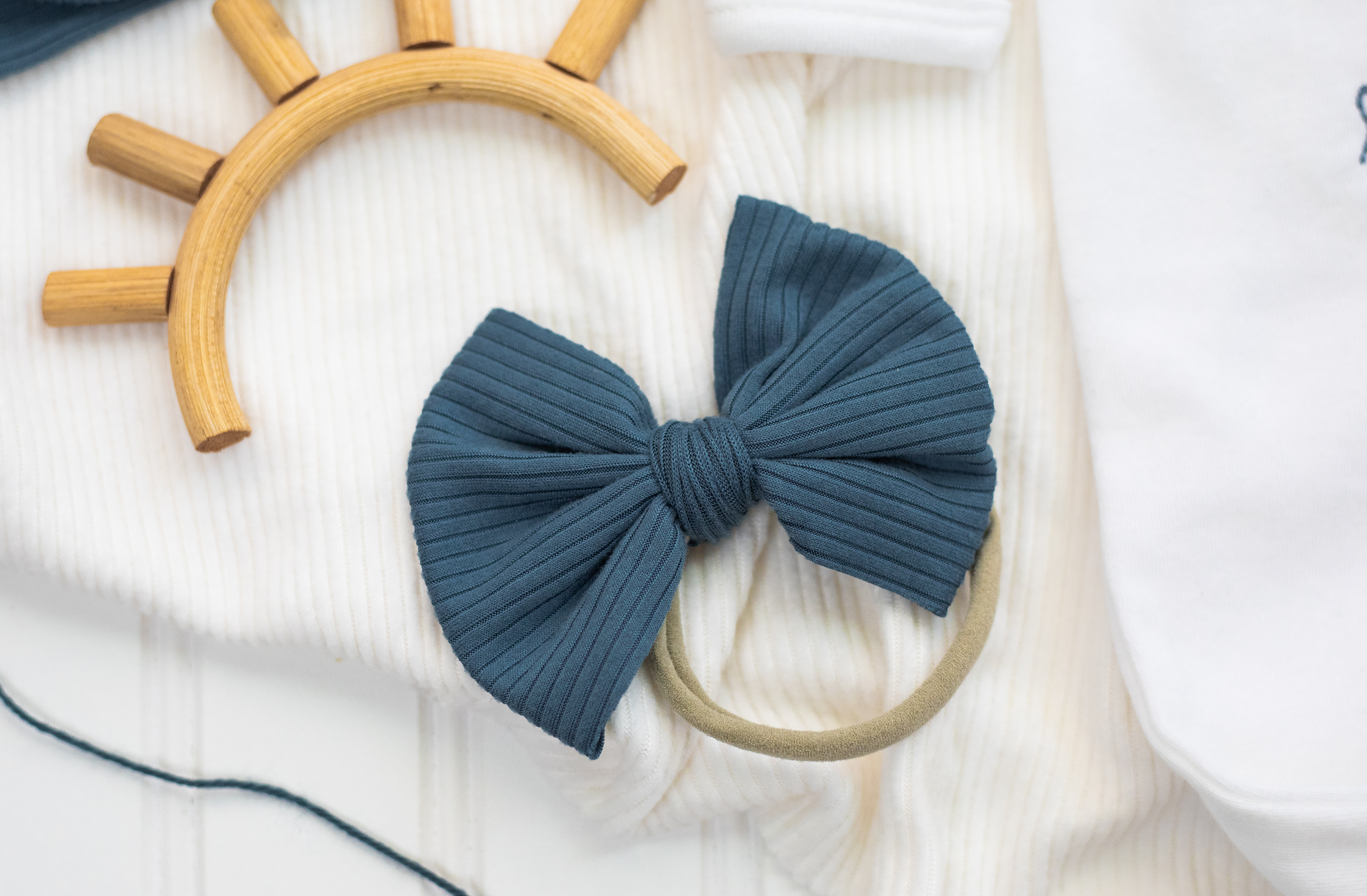 Heaven Sent Blue - Onesie Set