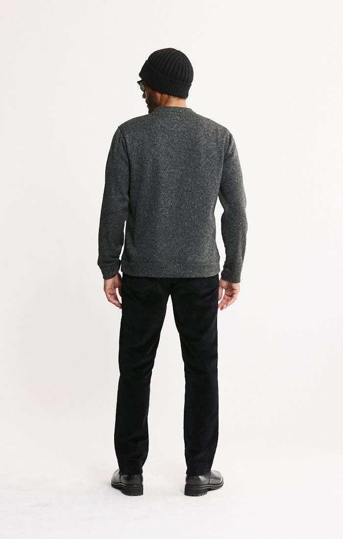 Old King Coal- Stretch Sweater Crewneck