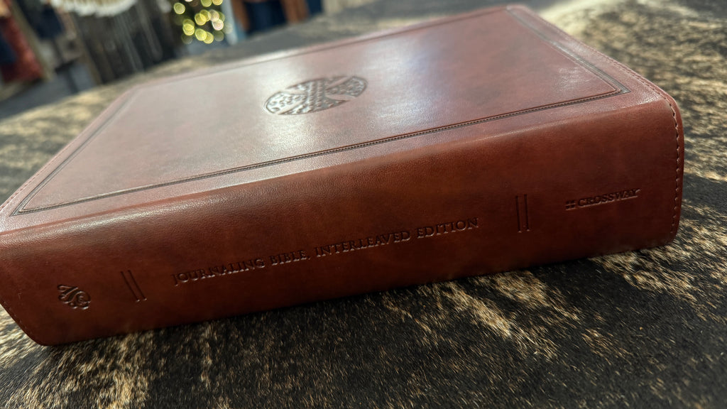 Mosaic Cross Interleaved Bible