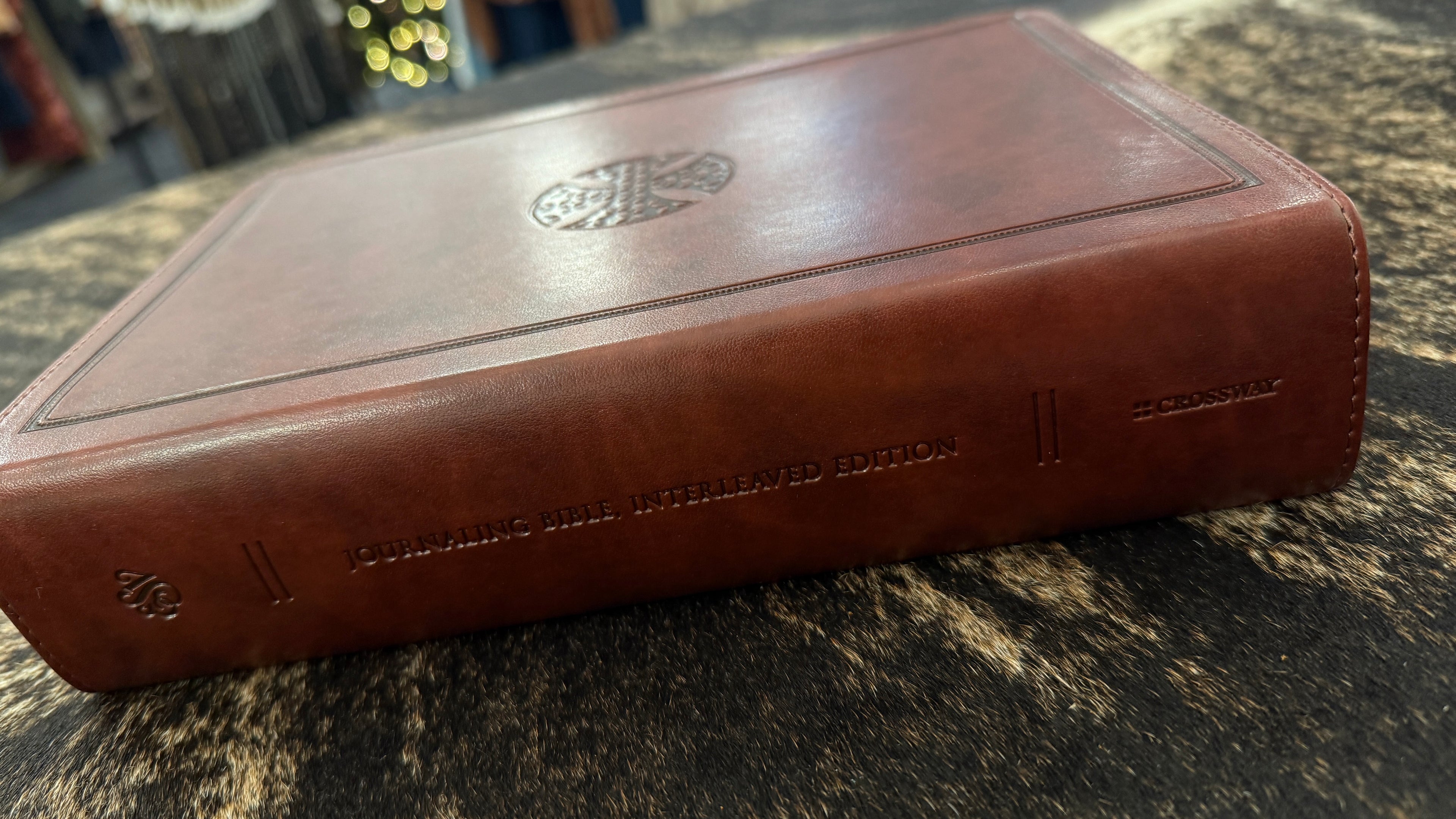 Mosaic Cross Interleaved Bible