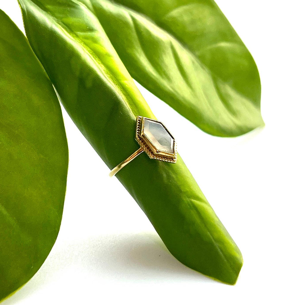 Endless Praise Moonstone Solitaire Ring