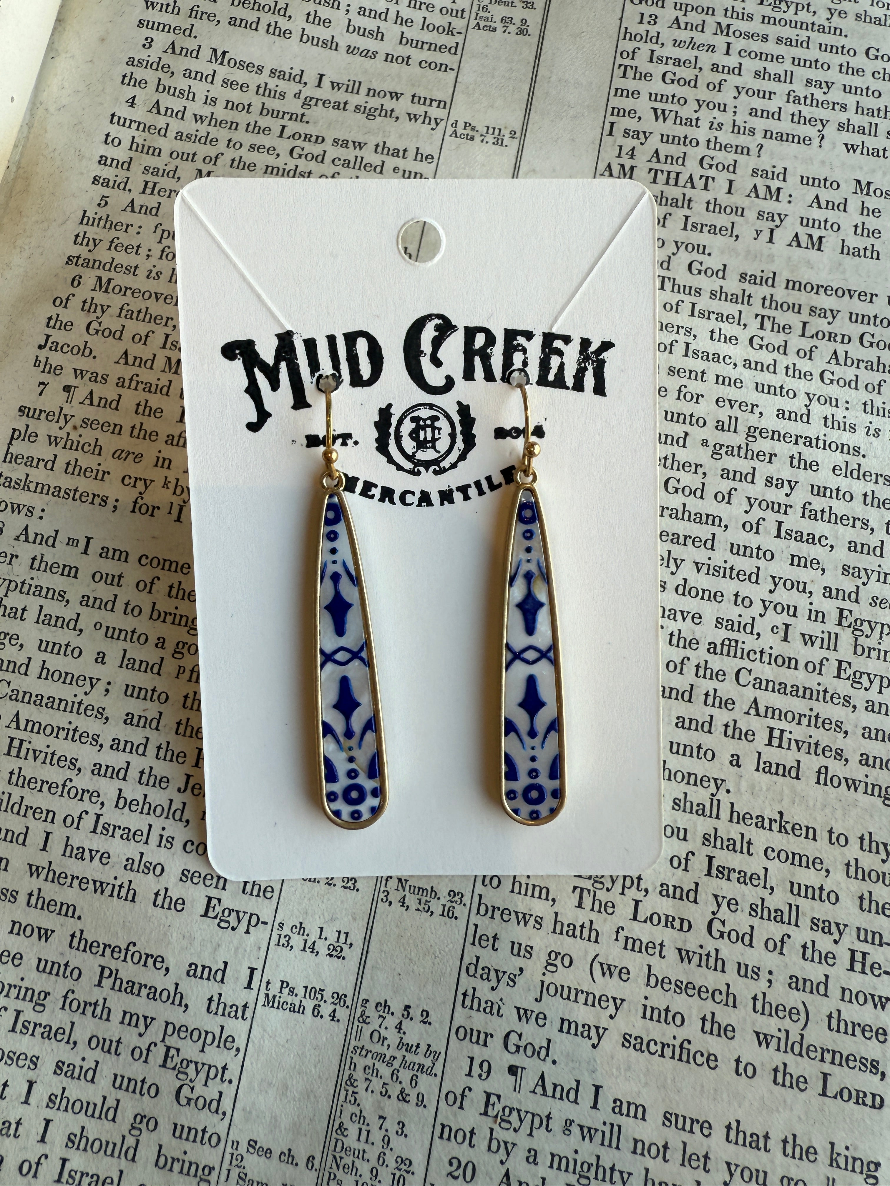 Santorini Sweetheart - Drop Earrings